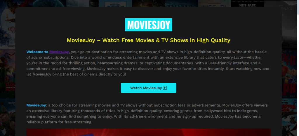 MoviesJoy | The 13 Best GoMovies Alternatives For Free Streaming