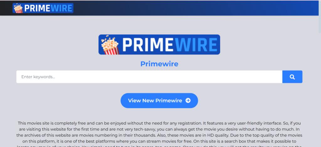 PrimeWire | SolarMovie: Watch Free Best Movies Online & TV shows in 2025