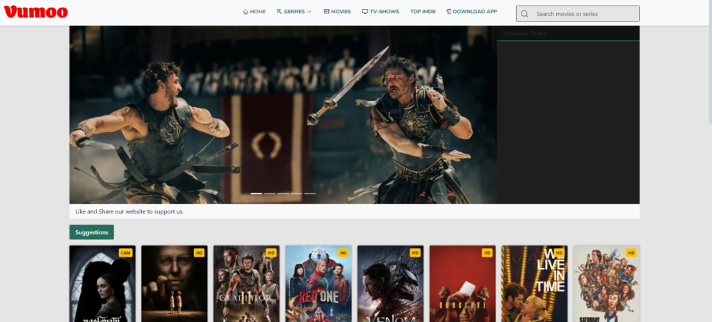 Vumoo | Best SolarMovie Alternatives | Trendalize