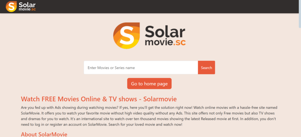 SolarMovie | GoMovies: The Best Free Streaming Site Right Now (2025)
