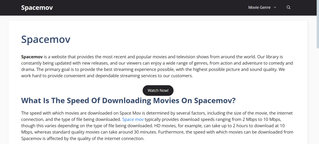 Spacemov | The 23 Best Putlocker Alternatives in 2025