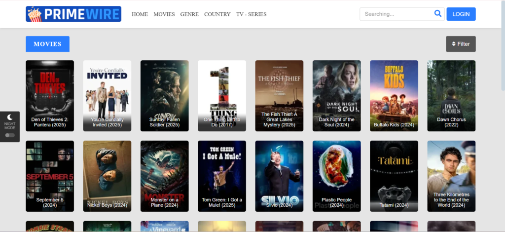 PrimeWire | The 23 Best Putlocker Alternatives in 2025