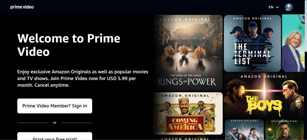 Prime Video | The 23 Best Putlocker Alternatives in 2025