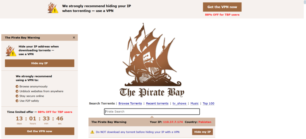 PirateBay | The 17 Best Torrent Sites for TV Shows Right Now (2025)