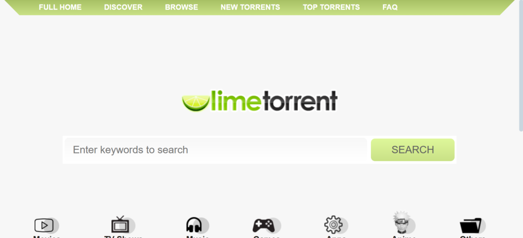 LimeTorrents | The 17 Best Torrent Sites for TV Shows Right Now (2025)