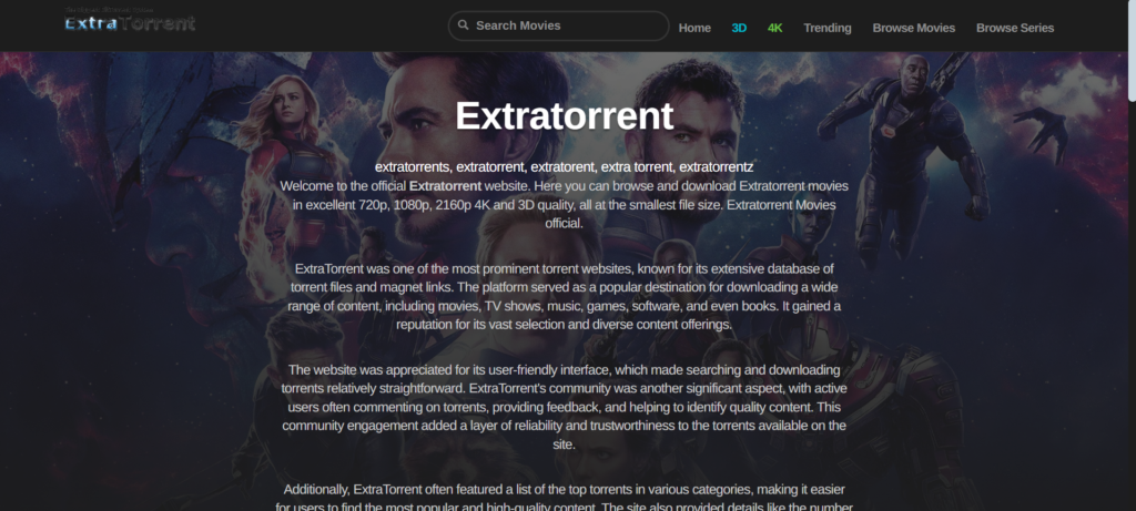 Extratorrent | The 17 Best Torrent Sites for TV Shows Right Now (2025)