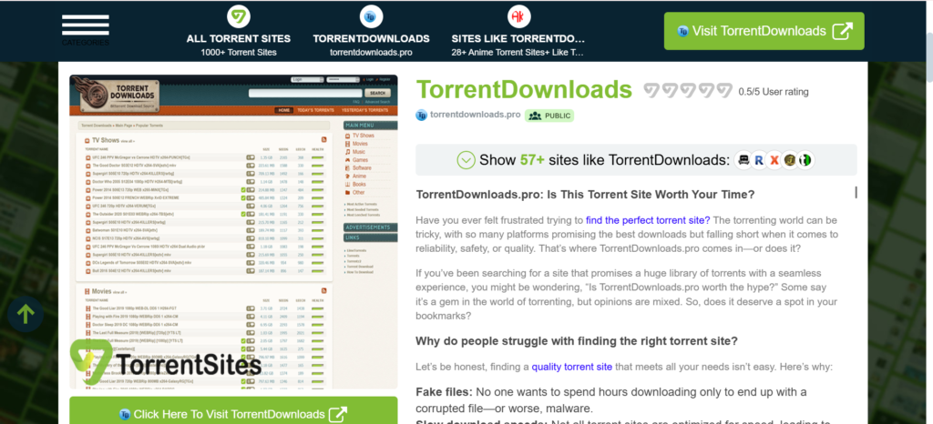 Torrent Downloads | The 17 Best Torrent Sites for TV Shows Right Now (2025)