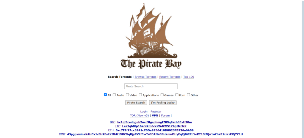 The Pirate Bay – Best for macOS Torrent Filtering | Top 13 Best Mac Torrent Sites You’ll Love Right Now (2025)