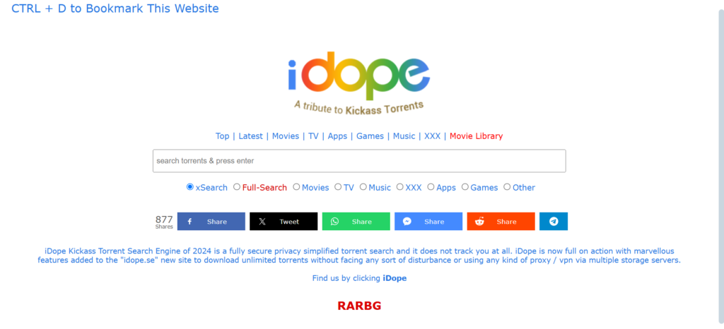 iDope – Best P2P Search Engine for macOS Torrents | Top 13 Best Mac Torrent Sites You’ll Love Right Now (2025)