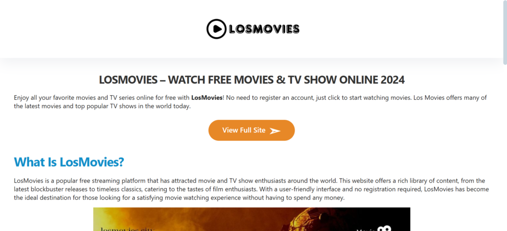 LosMovies | 123 Movies: Best Free Streaming Sites for Movies (2025)