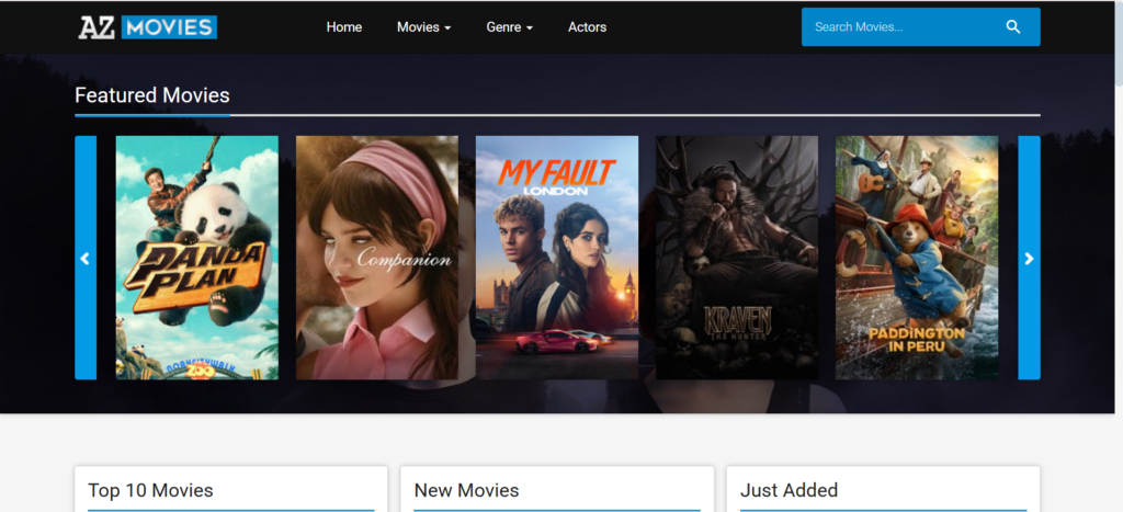 AZMovies | 123 Movies: Best Free Streaming Sites for Movies (2025)