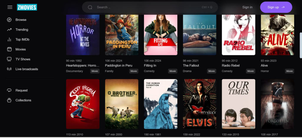 ZMovies | 123 Movies: Best Free Streaming Sites for Movies (2025)