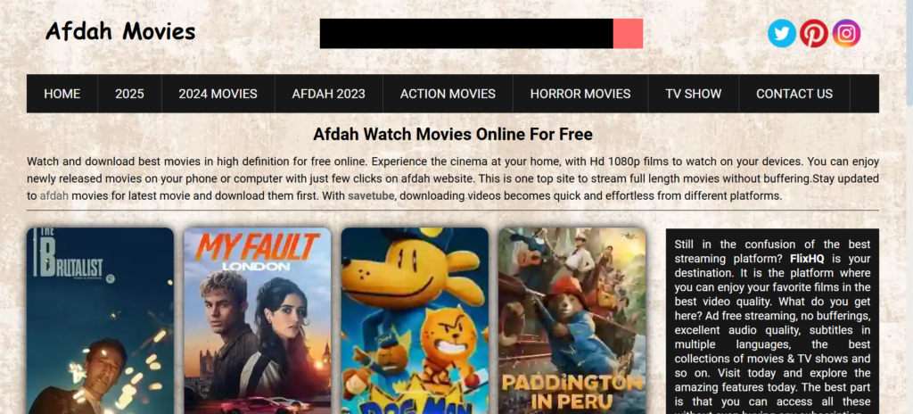 Afdah | 123 Movies: Best Free Streaming Sites for Movies (2025)