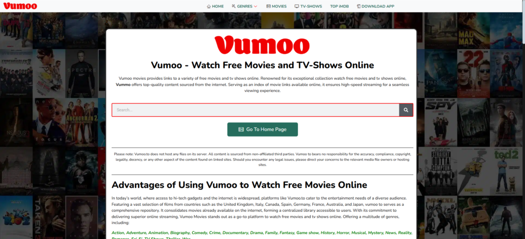 Vumoo | 17 Best Free SFlix Alternatives in 2025 (Tested & Working)