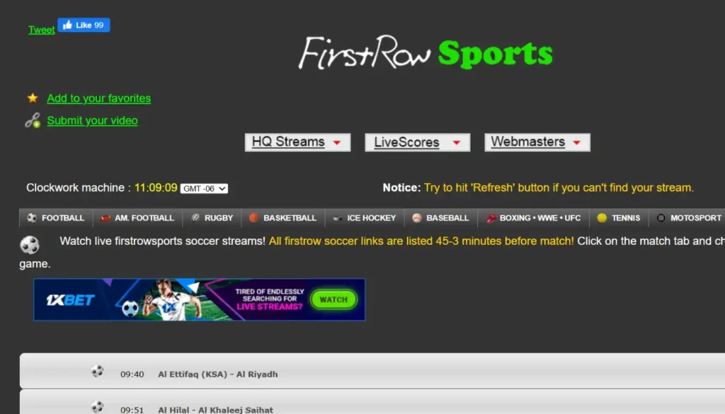 FirstRowSports