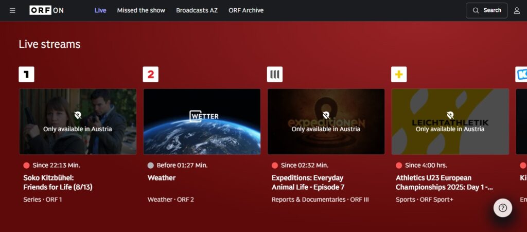 ORF TVthek